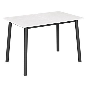 Стол кухонный раскладной прямоугольный белый (арт 33513) - Фото 2