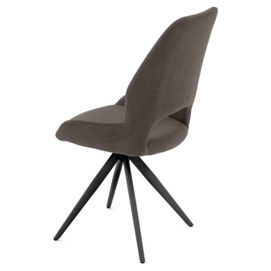 Стул с мягкой обивкой из велюра (арт 35531) Фото 2