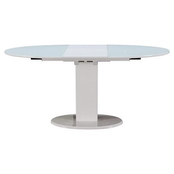 Стол обеденный овальный на одной ножке 120 см (арт 31266) - Фото 2