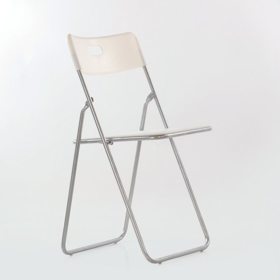 Стул ножки хром белый современный (арт 6636) Фото 2