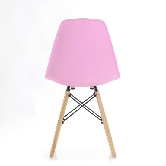 Стул для кухни дизайнерский розовый eames (арт 6588) Фото 4