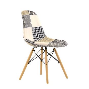 Стул дизайнерский мягкий patchwork (арт 3862) - Фото 2