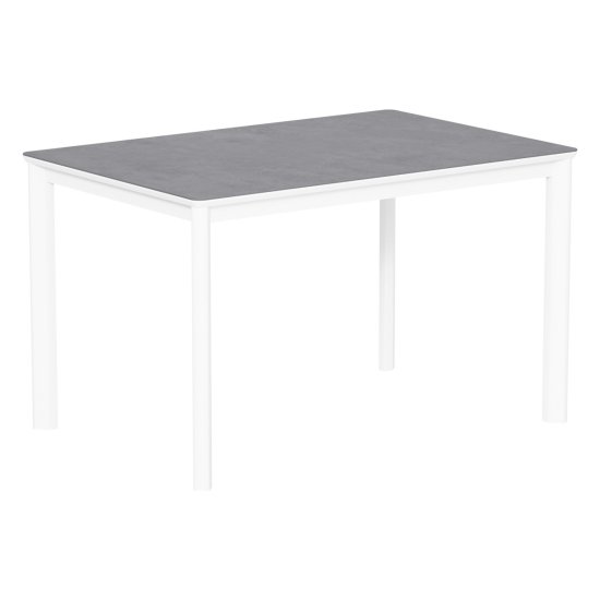 Стол кухонный прямоугольный с керамической столешницей серый (арт 34798) Фото 1