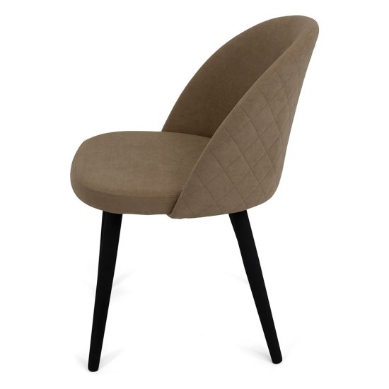 Стул на металлокаркасе с мягким сидением велюровый (арт 21178) Фото 5