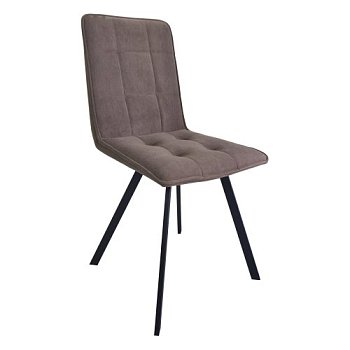 Стул на металлокаркасе с черными ножками (арт 24938) - Фото 2