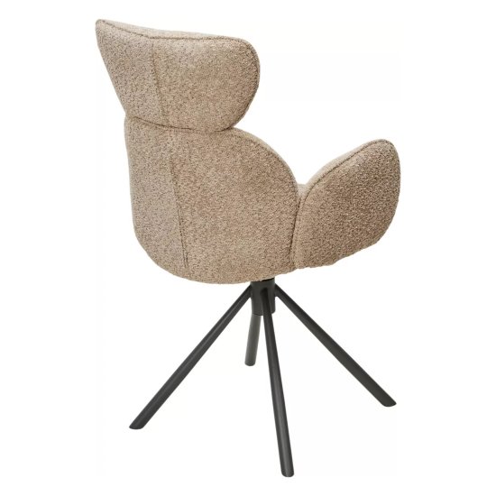 Стул-кресло металлический с подлокотниками зеленый (арт 35119) Фото 2