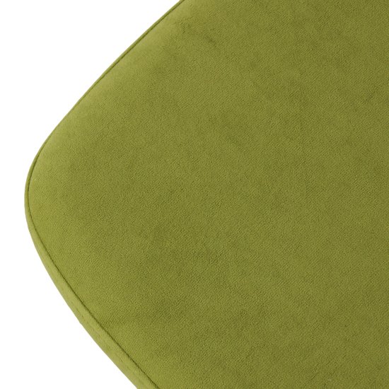 Стул зеленый с обивкой из велюра (арт 22862) Фото 3