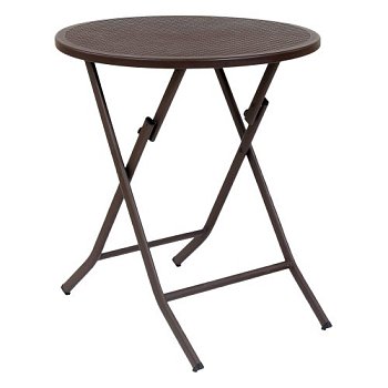 Стол раскладной круглый D-70 см (арт 32117) - Фото 2