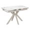 Стол раскладной керамический на 1 опоре 110 см (арт 34376)