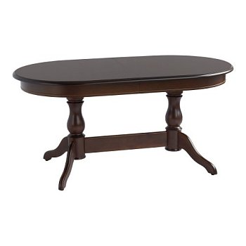 Обеденный стол раздвижной овальный классический (арт 5096) - Фото 2