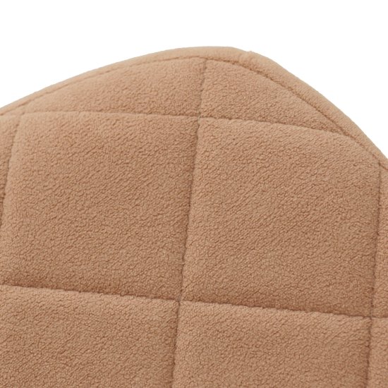 Стул с мягким сидением бежевый из велюра (арт 19342) Фото 3