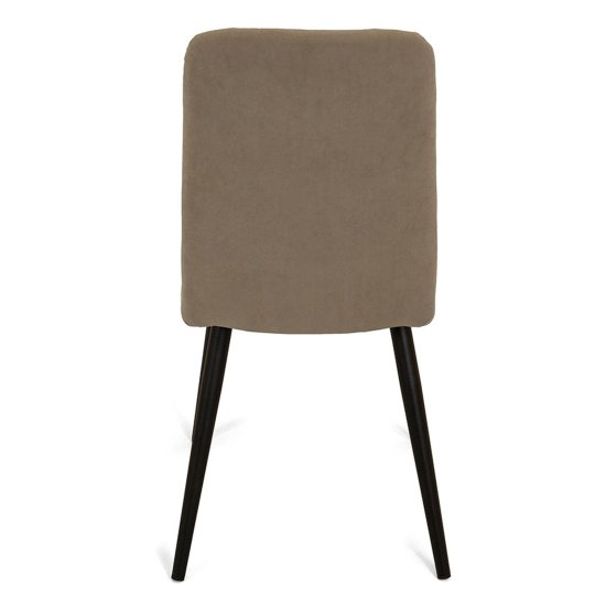 Стул металлический с обивкой из велюра (арт 18558) Фото 6