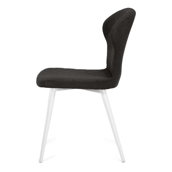 Стул с металлическими ножками мягкий велюровый (арт 19265) Фото 3