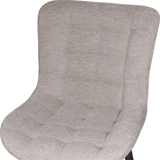 Стул на металлическом каркасе бежевый (арт 35522) Фото 3