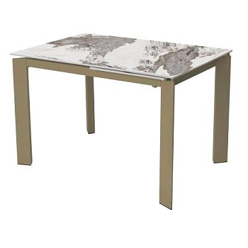 Стол кухонный раздвижной с керамическим покрытием (арт 34091) - Фото 2