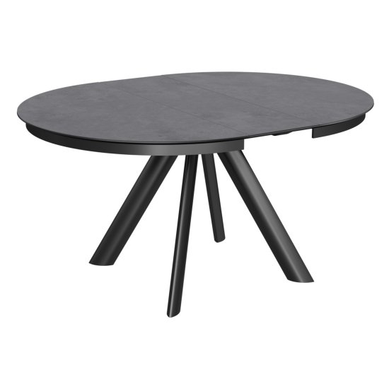 Стол раскладной круглый с керамической столешницей (арт 32710) Фото 2