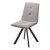 Стул кухонный на металлическом каркасе мягкий серый (арт 29471)