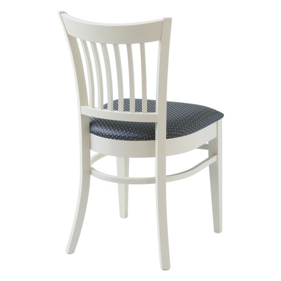 Стул для кухни деревянный мягкий синий классический (арт 10169) Фото 2