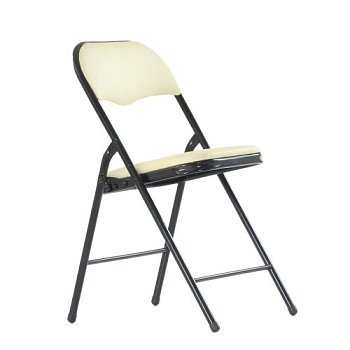 Стул на металлокаркасе мягкий с обивкой из экокожи  (арт 5774) - Фото 2