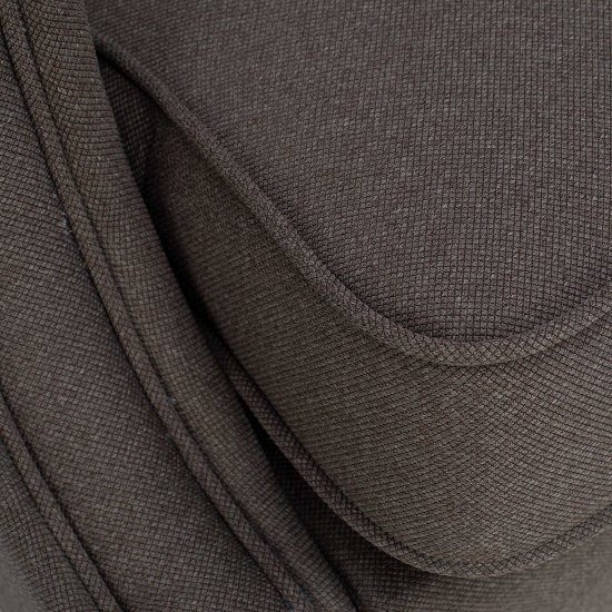 Стул-кресло мягкий с подлокотниками серый классический (арт 29447) Фото 10