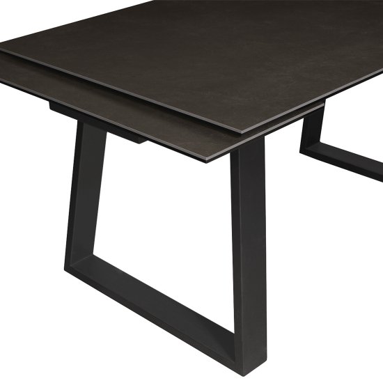 Стол кухонный дизайнерский раздвижной с керамическим покрытием (арт 28453) Фото 3