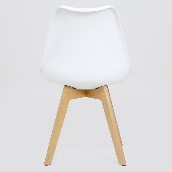 Стул дизайнерский мягкий из пластика eames (арт 32270) Фото 3