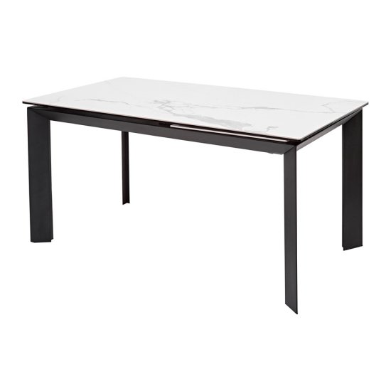 Обеденный стол дизайнерский раздвижной керамический (арт 10610) Фото 1