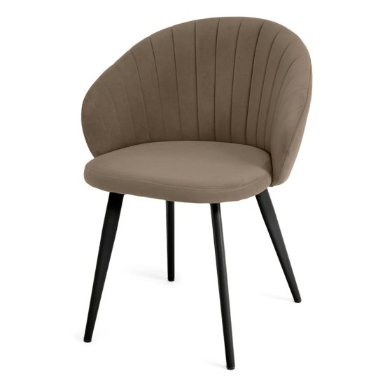 Стул с мягким сидением из велюра (арт 34165) Фото 4