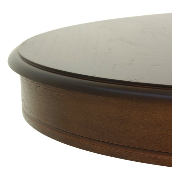 Стол раздвижной овальный деревянный классический (арт 15960) Фото 6