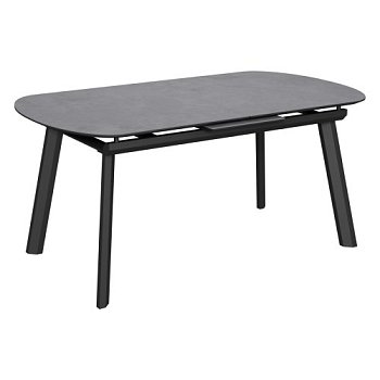 Кухонный стол раскладной со столешницей из керамики под камень (арт 34337) - Фото 2