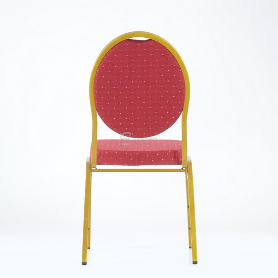 Стул на металлокаркасе красный (арт 31307) Фото 3