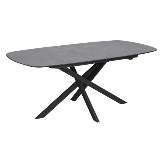 Кухонный стол раскладной с керамической столешницей серый (арт 34288) Фото 2