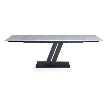 Стол дизайнерский раздвижной с керамическим покрытием (арт 27204) - Фото 2