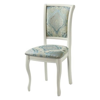 Стул мягкий голубой классический (арт 10122) - Фото 2