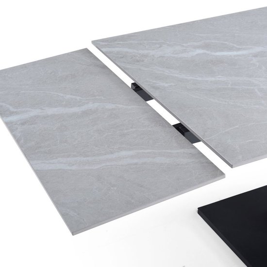 Стол дизайнерский раздвижной с керамическим покрытием (арт 27204) Фото 8