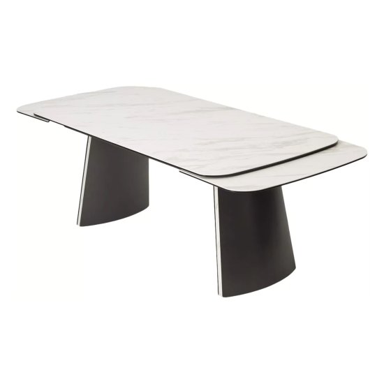Стол раздвижной из керамогранита 180 см (арт 34100) Фото 6