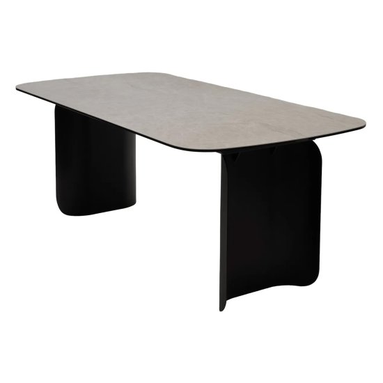 Стол обеденный дизайнерский керамический в современном стиле (арт 29350) Фото 1