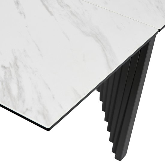 Стол обеденный раздвижной керамический под мрамор 180 см (арт 7457) Фото 7