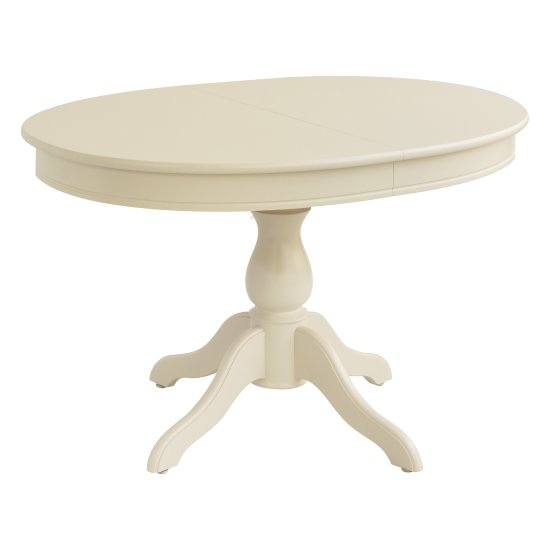 Стол раздвижной бежевый на одной ноге классический (арт 5038) Фото 1