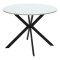 Стол обеденный на 1 ножке D-100 см (арт 31328)