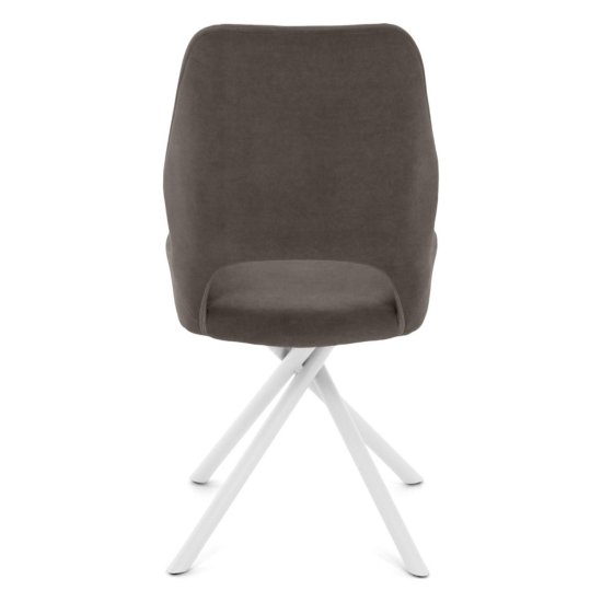 Стул обеденный с мягкой обивкой из велюра (арт 35452) Фото 5