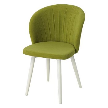 Стул мягкий зеленый из велюра (арт 22407) - Фото 2