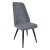 Стул на металлокаркасе мягкий серый (арт 11065)
