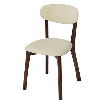 Стул для кухни с мягким сидением кремовый (арт 31313) - Фото 2