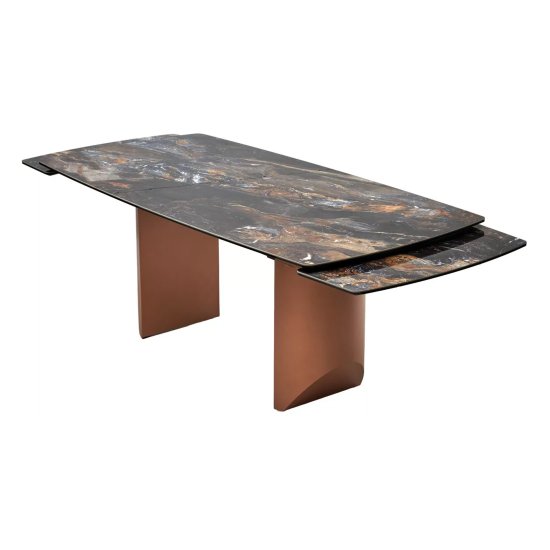 Стол кухонный раздвижной овальный (арт 33401) Фото 3