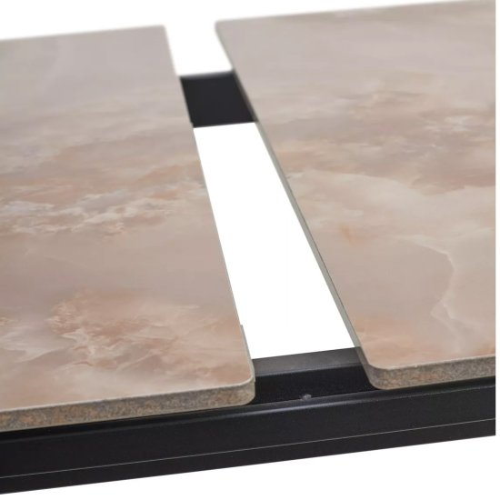Стол раздвижной прямоугольный керамический (арт 33360) Фото 6