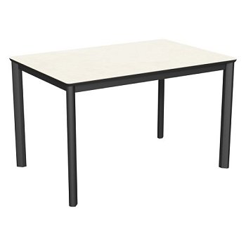 Стол для кухни раскладной с керамическим покрытием 120 см (арт 35023) - Фото 2