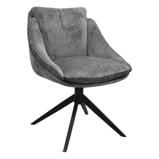 Стул-кресло на металлокаркасе мягкий с подлокотниками (арт 35400) Фото 1