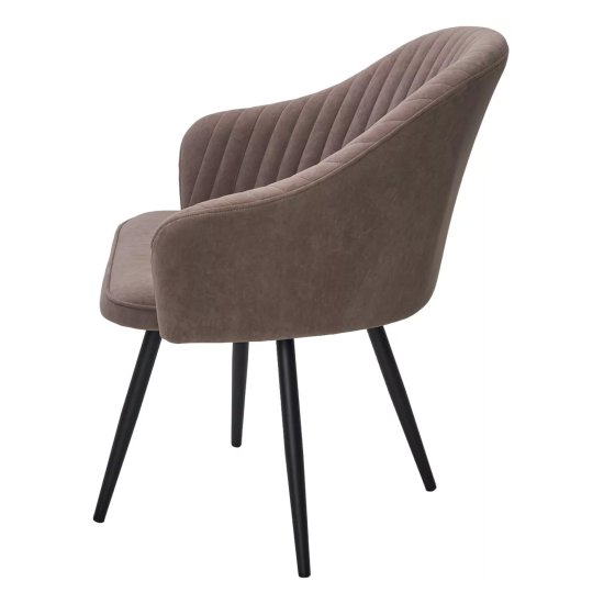 Стул кухонный мягкий из велюра (арт 33889) Фото 3