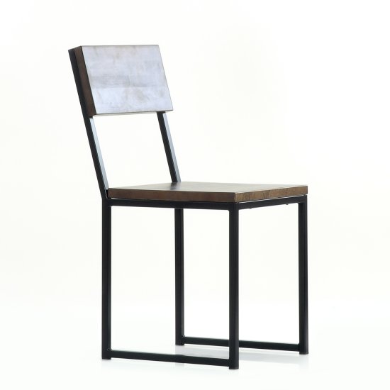 Стул на металлокаркасе с черными ножками (арт 6779) Фото 3